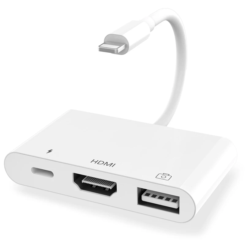  Освещение к USB HDTV разъем 4k Цифровой AV адаптер для Apple
