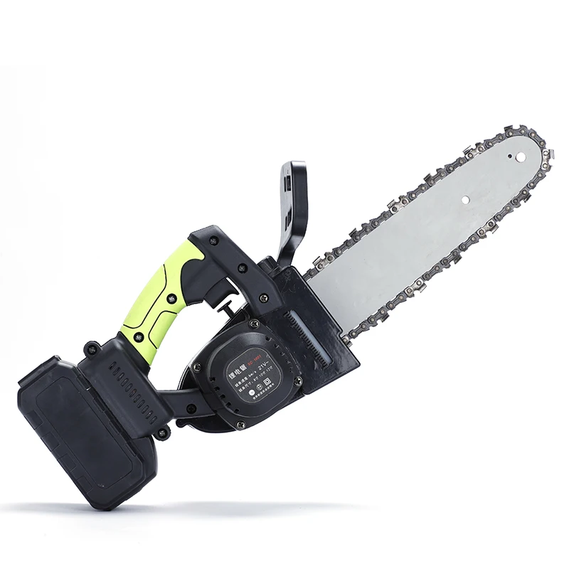Cordless professional chainsaw electric portable tree wood cutter machine