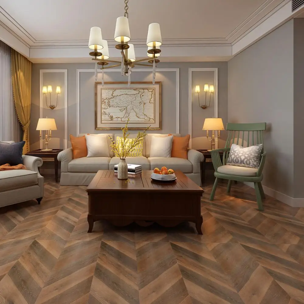 MDF turkey floor parkett laminate V-Groove series hdf laminate flooring wooden flooring