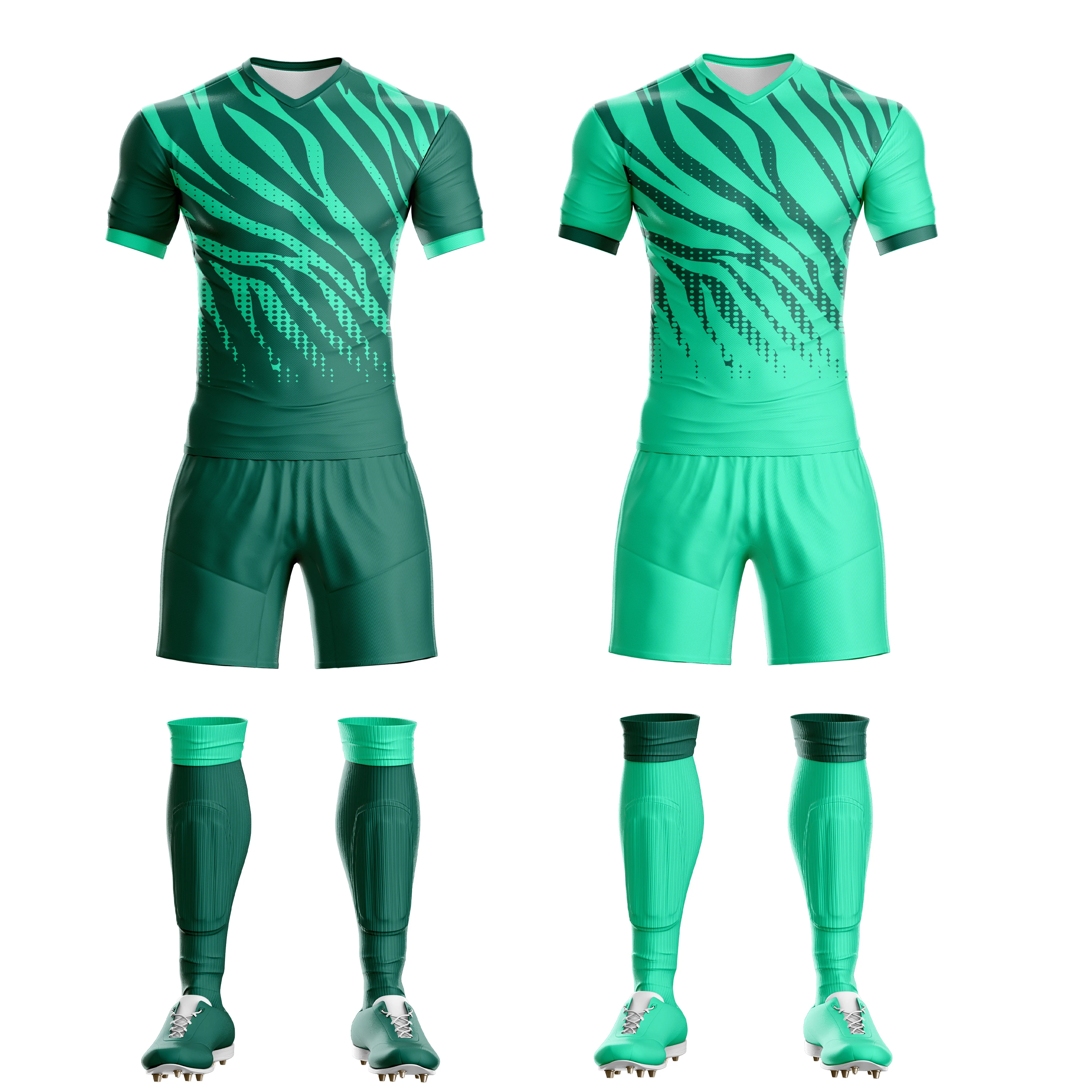 24/25 Custom Sublimation Reversible Soccer Jersey Personal Design Quick Dry Football  Club Training Soccer Uniform For Men