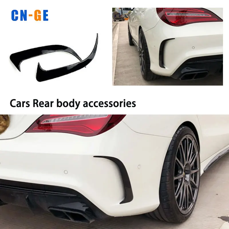 W117 Exterior Accessories Include Front Lip front Fog Lights Bumper Diffuser Spoiler For Mercedes Benz CLA C117 W117 13-18