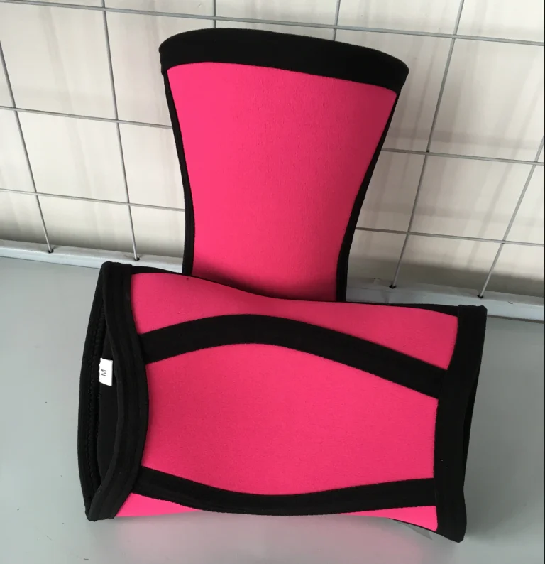 Фабричный неопреновый бандаж на колено с логотипом под заказ для тяжелой атлетики, тренажерного зала, бандаж 7 мм для мужчин и женщин