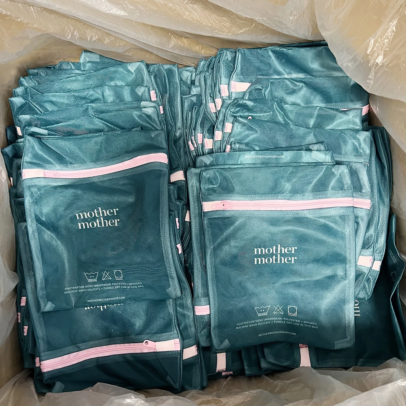 Zipper Polyester Mesh Custom Laundry Bags for Washing Machine Lingerie Delicate Blouse Bra Hosiery Small Mimi wash bag