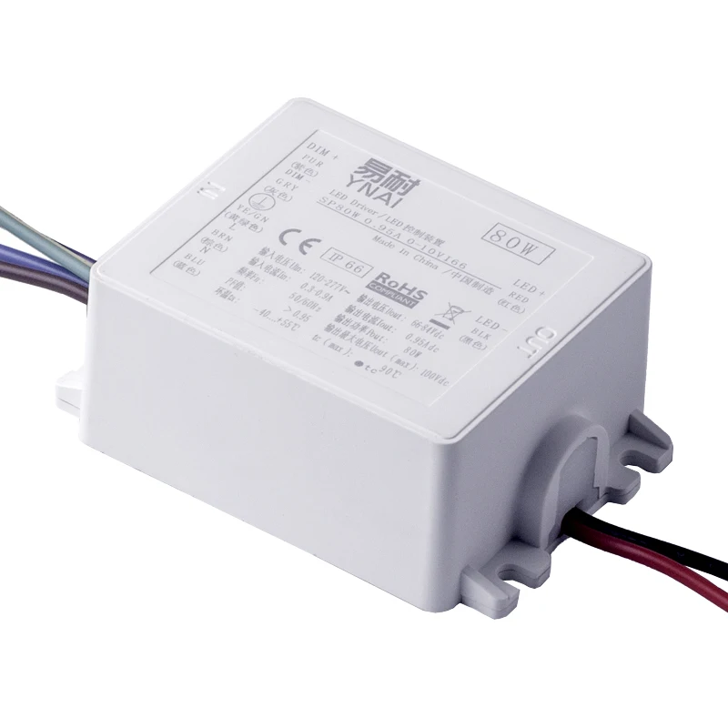 Водитель для уличных фонарей YNAI 80W