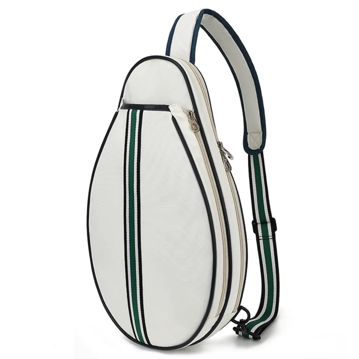 2024 New Tennis Crossbody Bag Waterproof Racquet Bag Chest Shoulder Bag  Pickleball Paddles Badminton Racquet