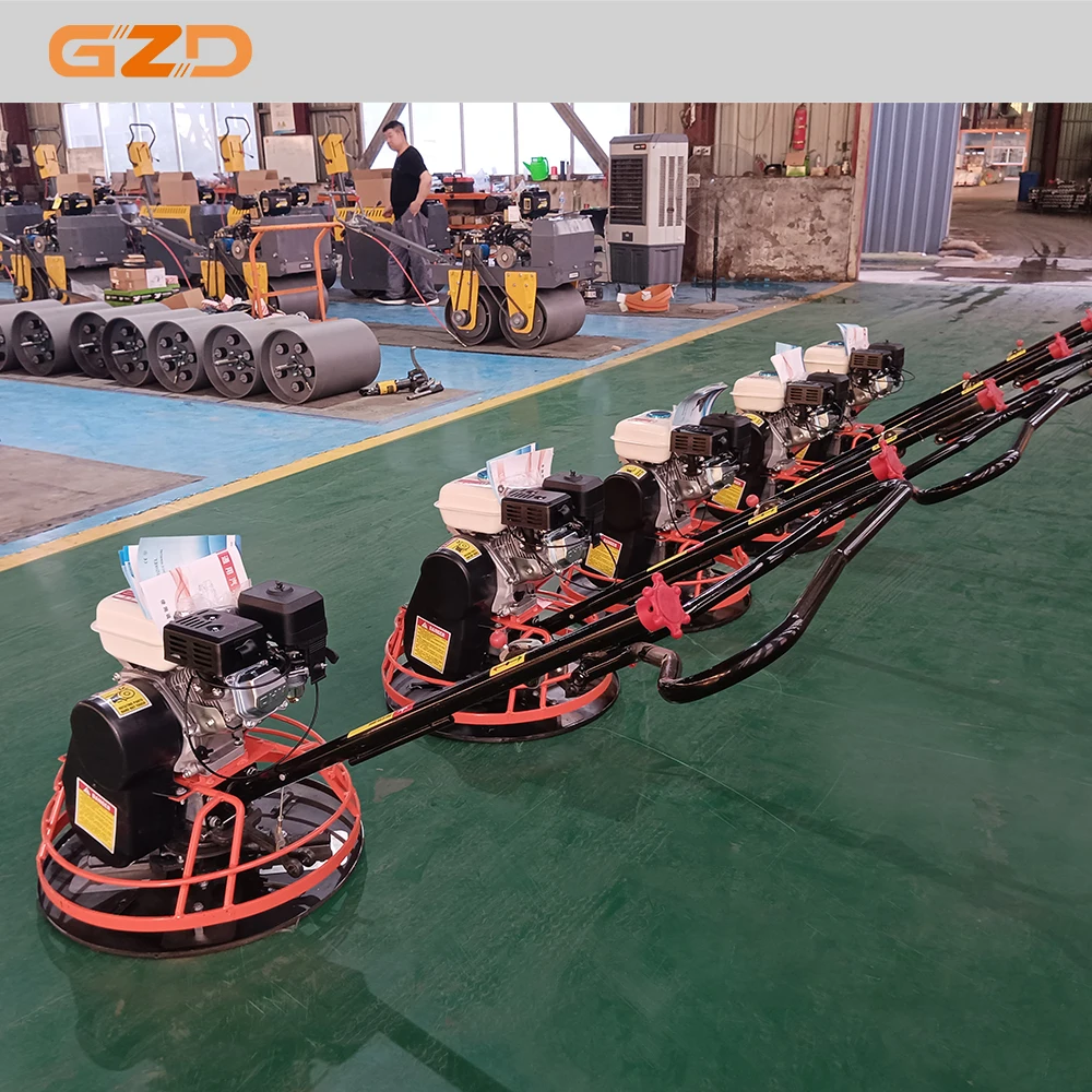 Concrete Trowel Set Bull Float Gasoline Power Trowel Dmr1000c with Honda Gx160 Engine
