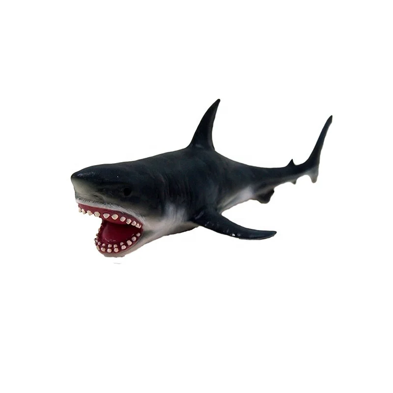 
Detail Painting Ocean Shark Deap Models Toys PVC Sea Animal Toys Figure Toy 