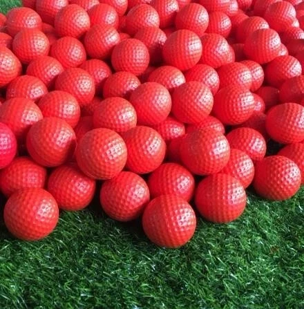 Realistic Feel and Long Lasting Limited Flight Soft Practice Foam PU Golf Balls for Backyard