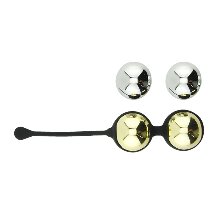 
Pelvic Floor Metal kegel Exercise in Vagina Balls Metal for Women Shrink Vagina Muscle Ben Wa Balls Metal Kegel Balls Set 