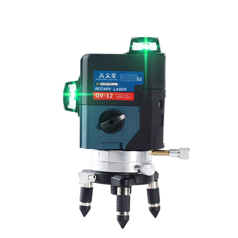High Class Quality 12 Lines 3D Nivel Rotating Land Leveling Livella Laser Level
