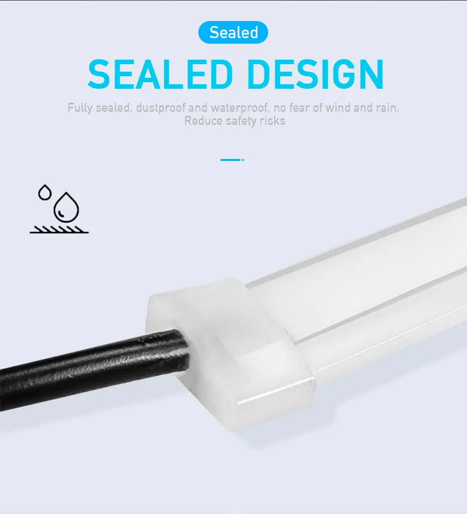 2pcs LED DRL Car Daytime Running Light Flexible Waterproof Strip Auto Headlights White Turn Signal Yellow Brake Flow Lights 12V