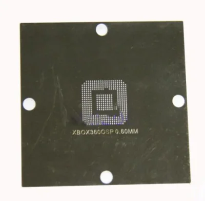 CPU GPU Stencils 9 pcs for XBOX360 CPU GPU Stencils 80x80 90x90mm BGA Reballing Station Game Console BGA IC Reballing Repair too