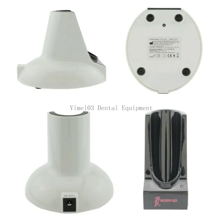  100% Woodpecker LED-B Стоматологическая лампа для отверждения света беспроводная 5 секунд 1400