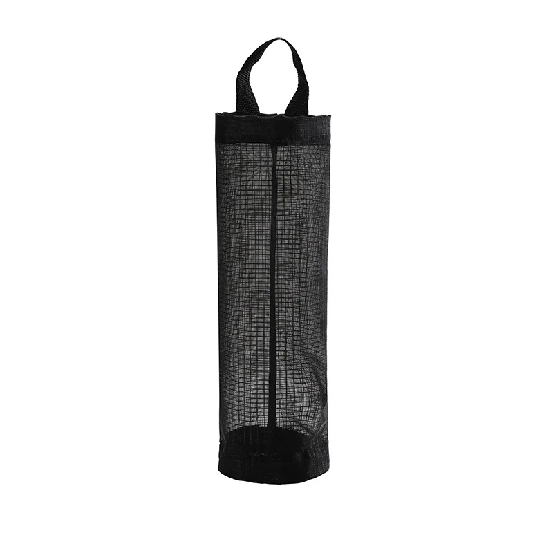 Home Grocery Bag Holder Wall Mount Plastic Bag Holder Dispenser Hanging Storage Trash Garbage Bag Kitchen Garbage Organizer