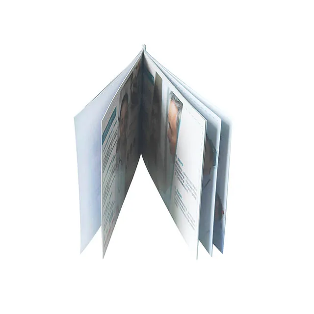 
CMYK cheap price luxury design custom-mad printed flyier product paper book can customize low MOQ 