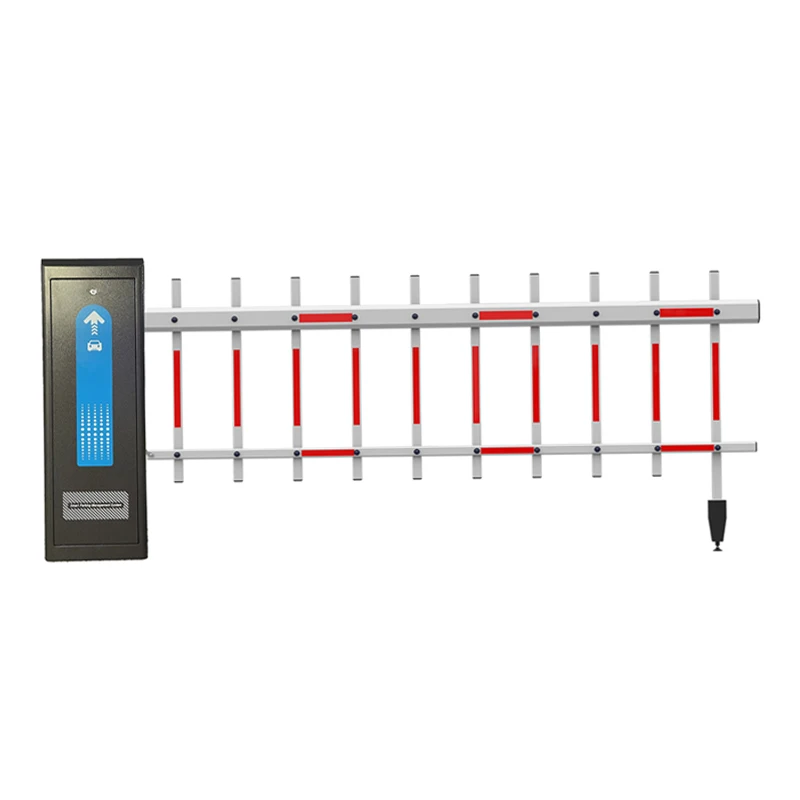 Automatic Intelligent Aluminium Rod Fence Residential Electric Toll Management System License Plate Recognition Traffic Barriers