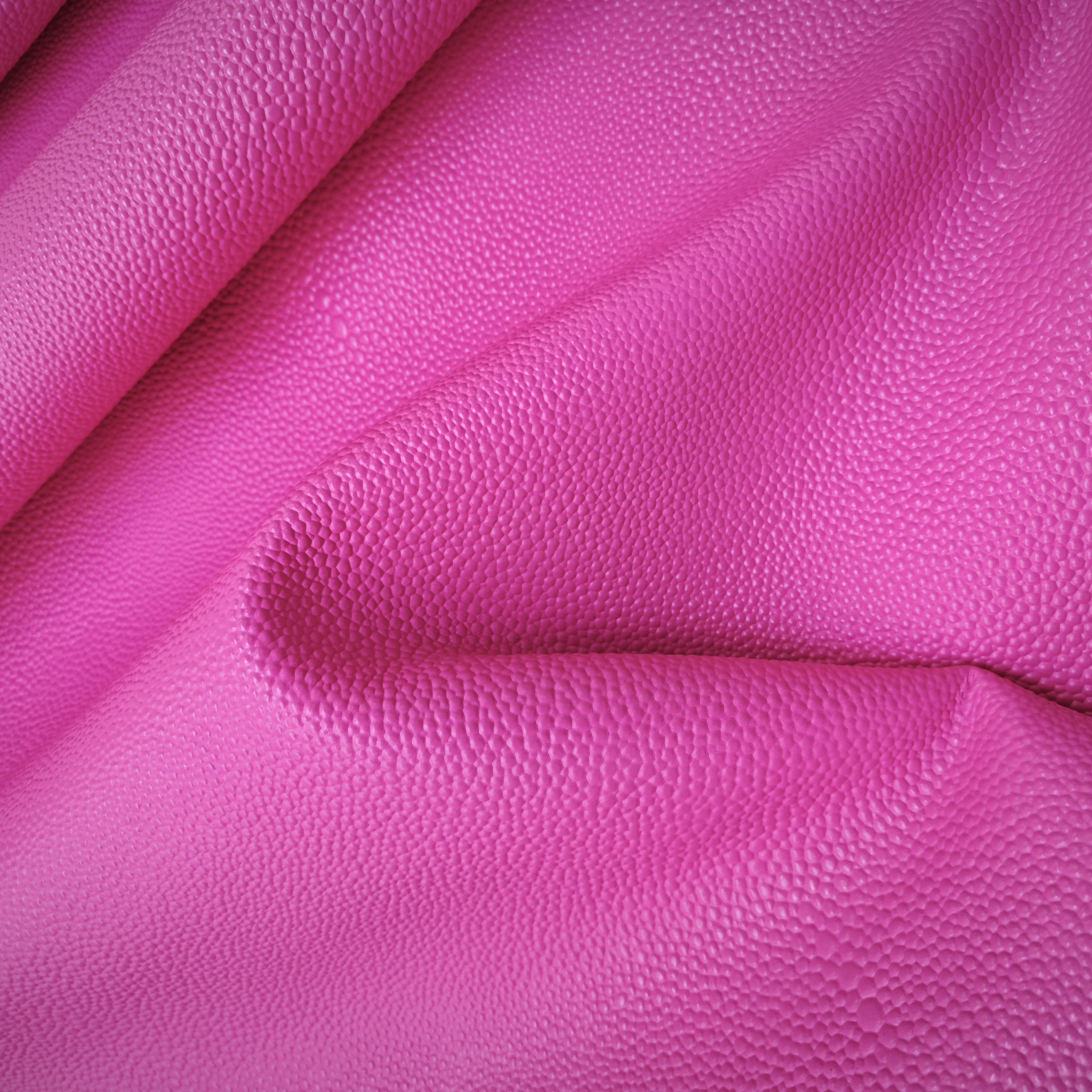 Pink stingray embossing sheepskin genuine sheep garment leather material