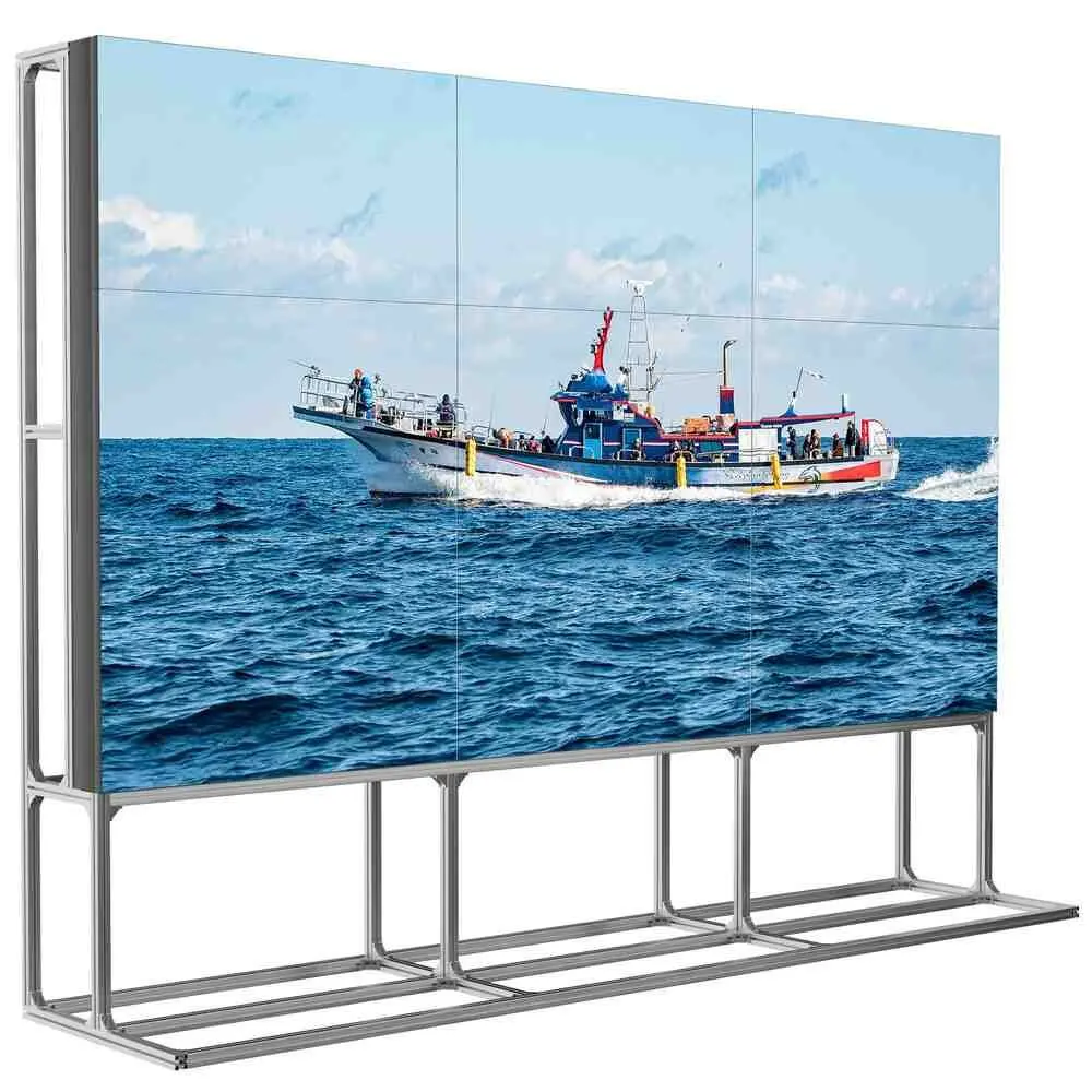 2k 4k Resolution Lcd Video Wall Rs 232 Dvi Input Multi Panel Tv Wall