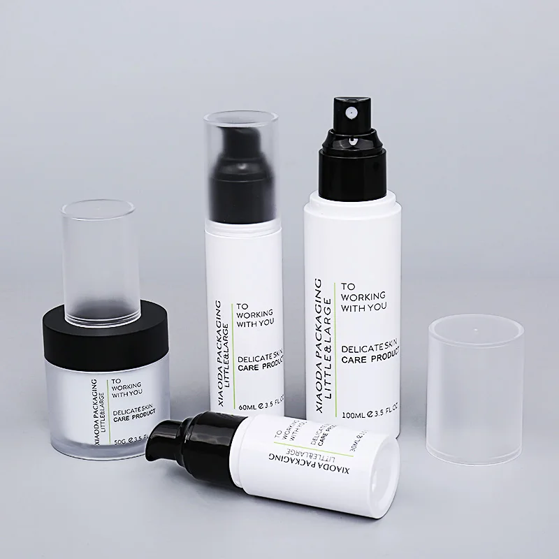 
Spot wholesale Black Full Cover cap pet plastic bottle 30ML 60ML 120ML black color pump bottle 