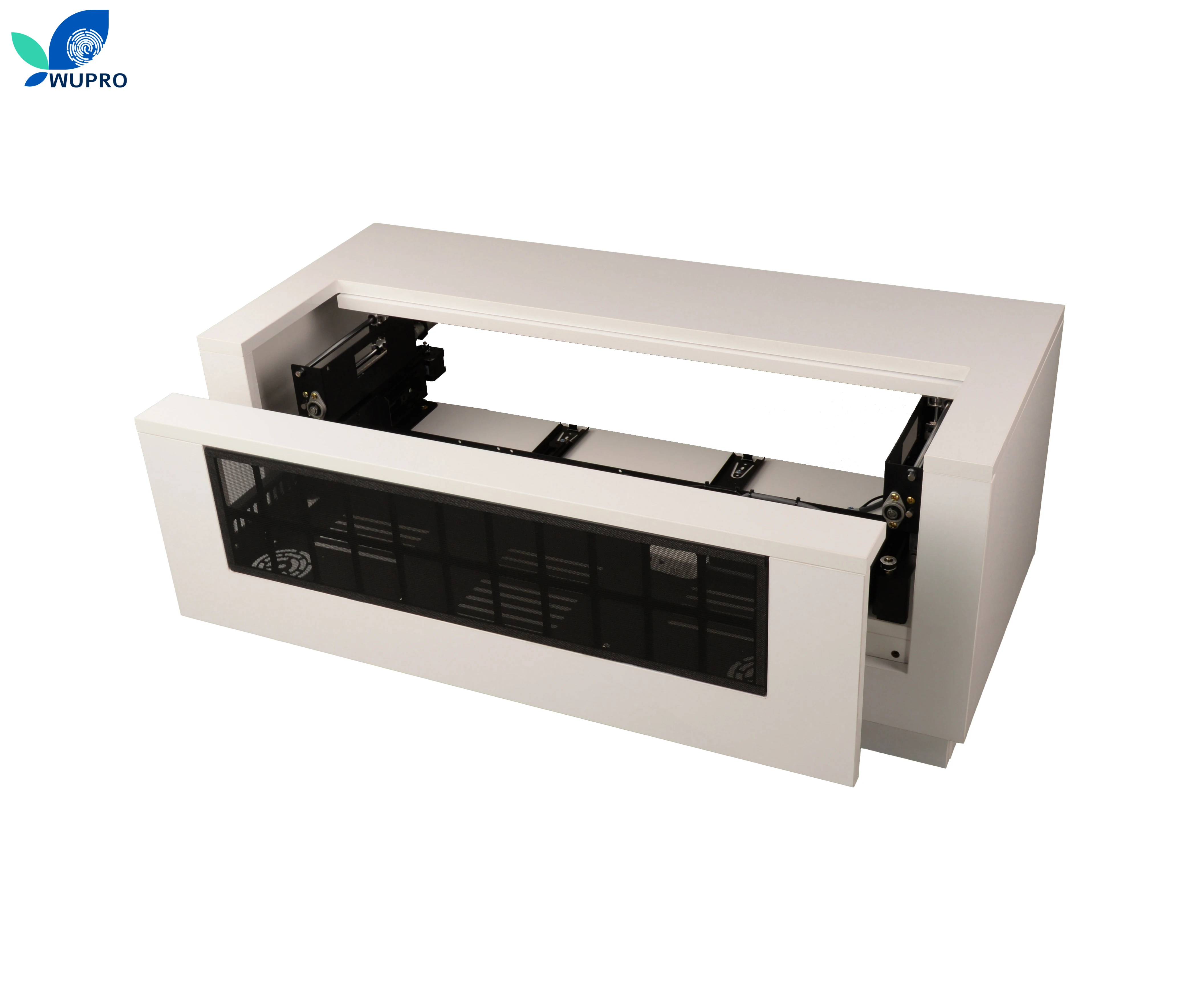 New Material WUPRO custom TV ust projector intergrated cabinet stand For laser TV cabinet Home cinema smart tv stand