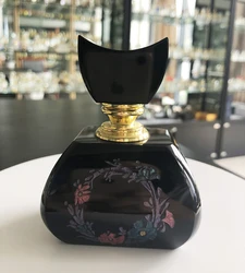 Nice Alibaba 12ML Engraving Flower Crystal Perfume Empty Bottle Beautiful Fragrance Scent Bottle