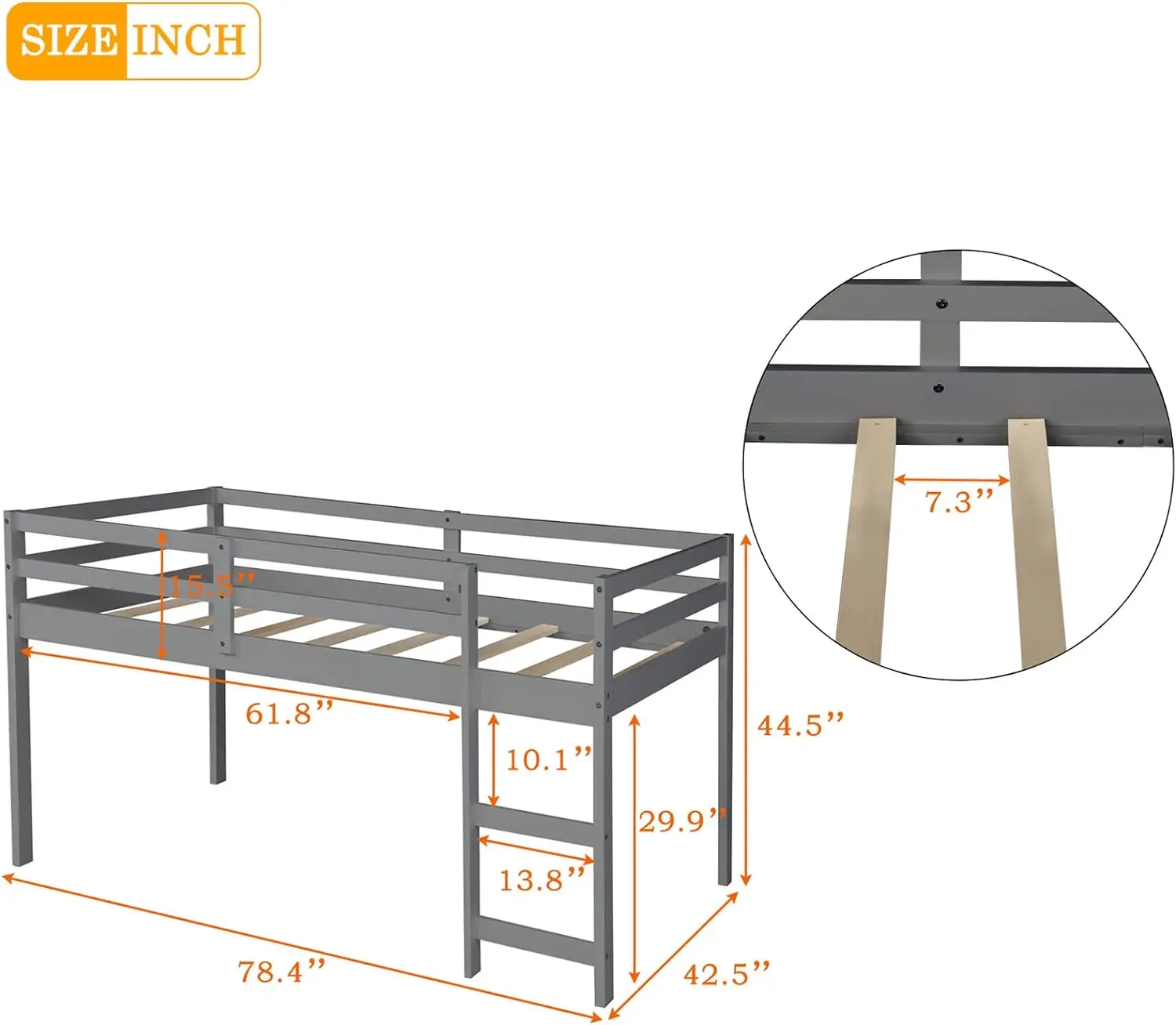 LM KIDS  bedroom sets latest wooden bed designs Portable Desk  Loft Bed Wood Loft Bed Frame with Storage Cabinet