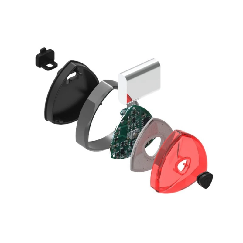 
2021 high quality USB rechargeable Gravity sensing intelligent bicycle brake taillights light 