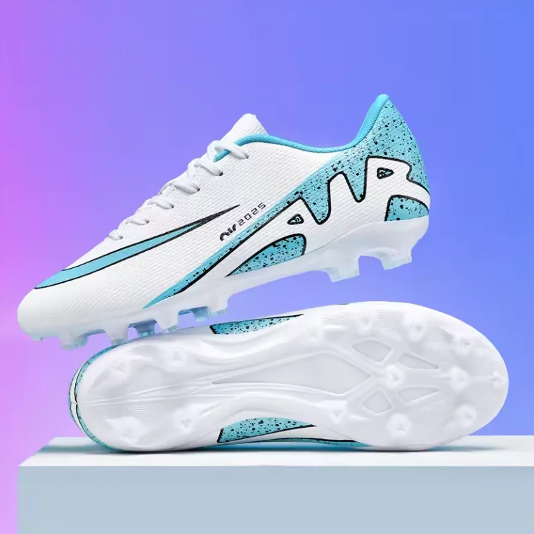 2024 Summer Soccer Shoes Cheap Price PVC Soccer Shoes F50 Black Football Soccer Shoes For Kids Custom