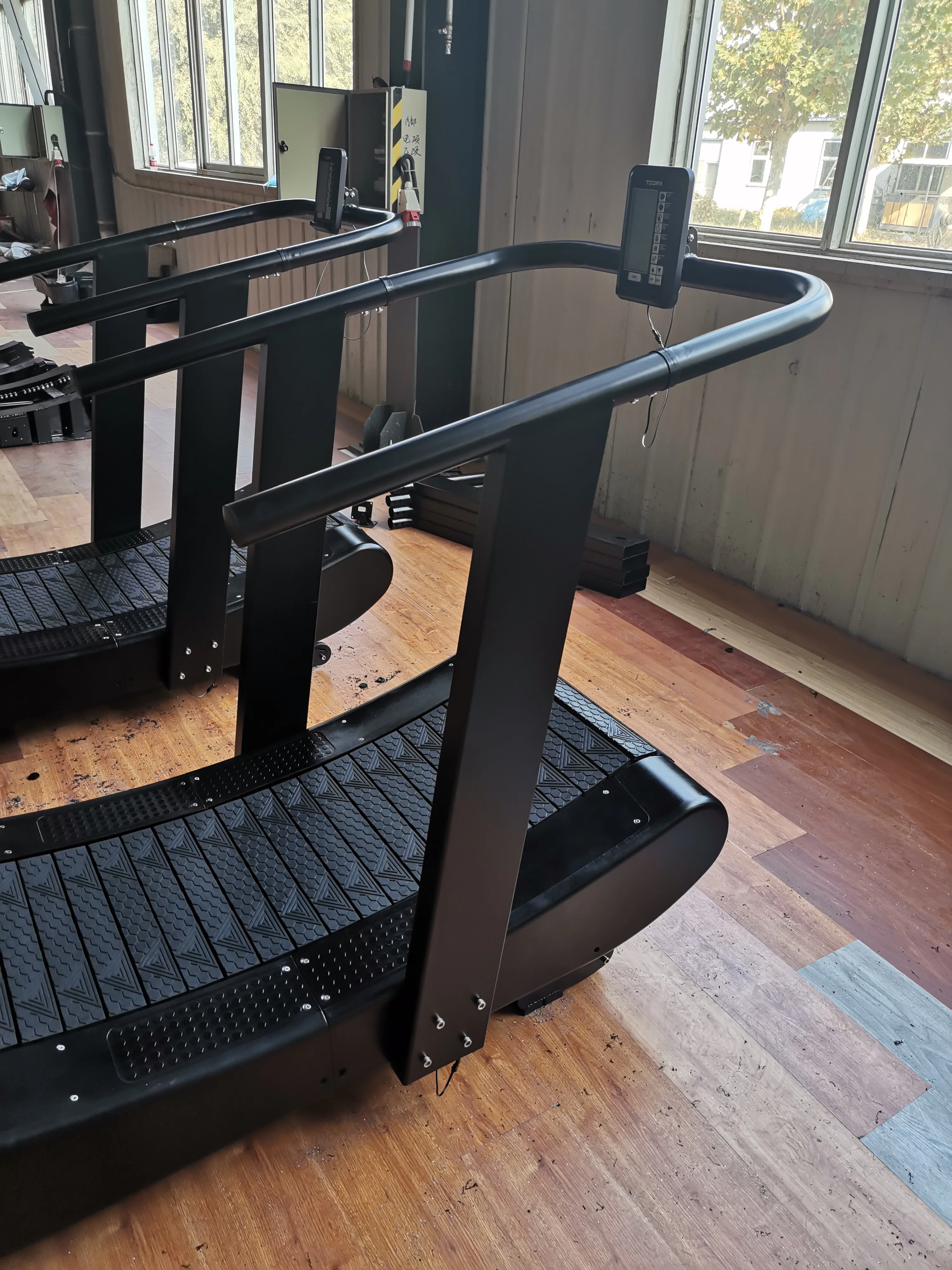 Commercial Treadmill Curved Commercial Gym Fitness Treadmill Self-generated No Power No Motor Curve Treadmill with Resistance