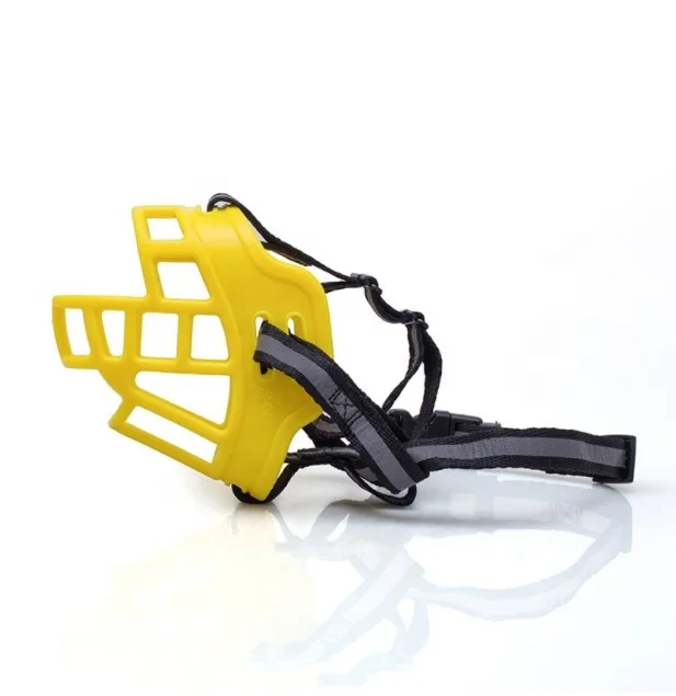 soft rubber adjustable breathable dog anti-bite dog muzzle fence mouth cover silicone muzzle dog