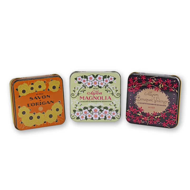 Hot Sale Nice Printed Custom Tins Metal Soap Box