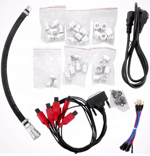 Speed control and automatic oil return injector cleaning machine for all cars