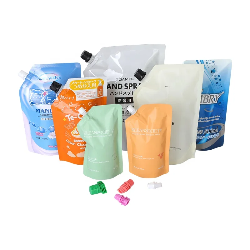 2L 5L 10L Collapsible Water Carrier Expandable Pouch Custom Logo Storage Foldable Spouted Pouch