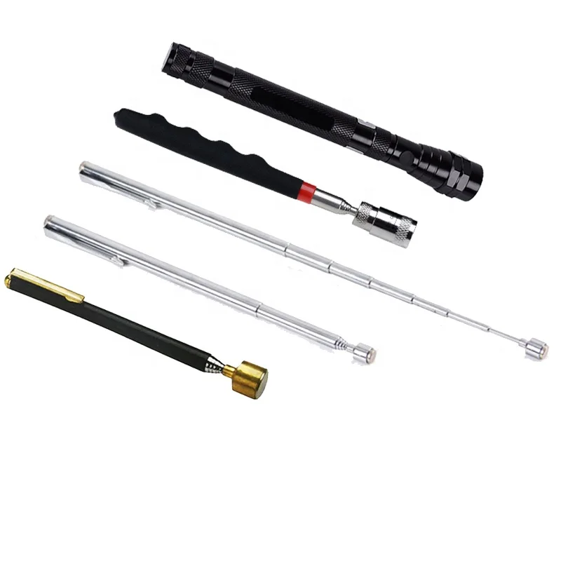 2024 12 Inch Extendable Magnet Stick Gadget Telescoping Magnetic Pick up Tool with 20 Lbs Force