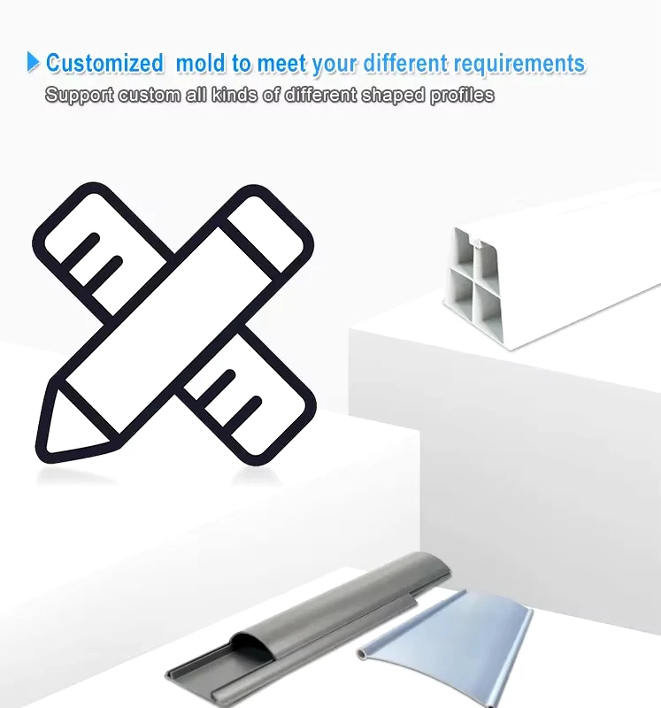 Electrical cable ducting conduit trunking upvc inward tilt and turn corner plastic extrusion profile