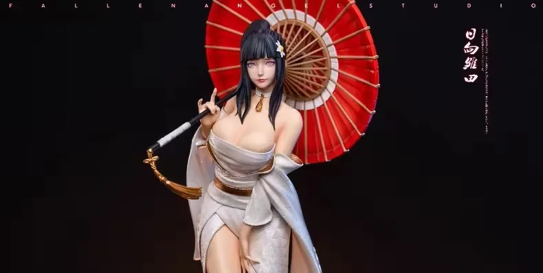 Japan Anime GK FA. Hyuga Hinata 1:4 action figure for collection