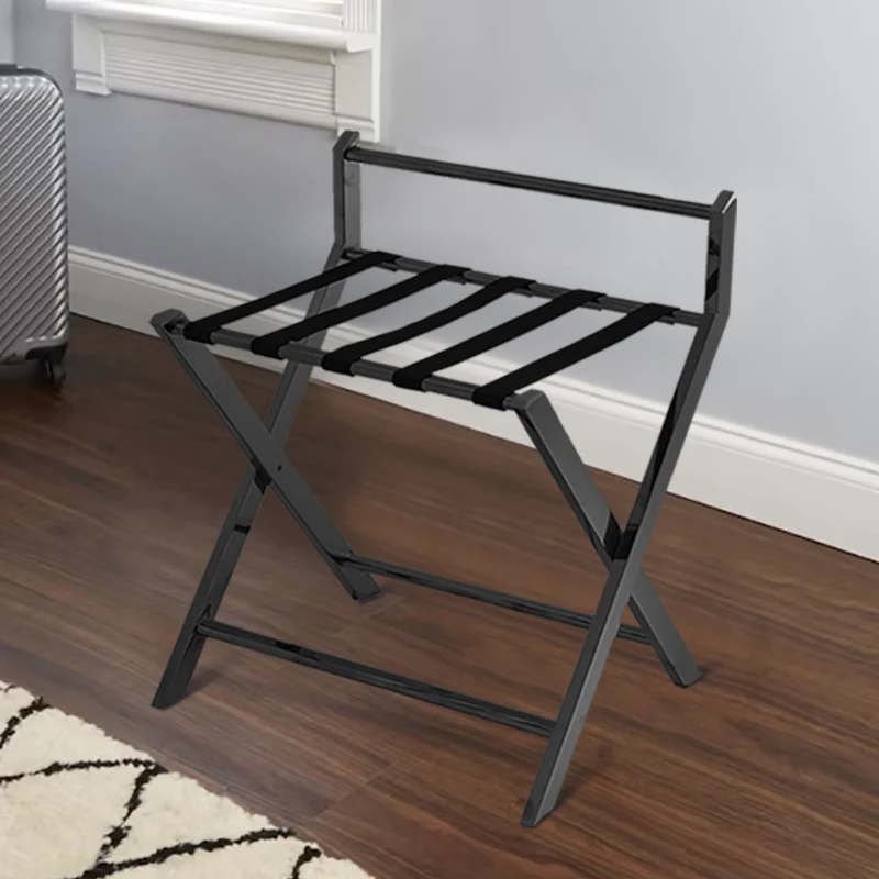 Honeyson luxury Hotel Stainless Steel Luggage Rack for Hotel Supplies