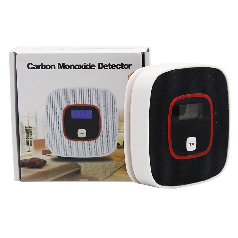 LCD CO Carbon Monoxide Gas Alarm Sensor Poisoning Smoke Tester Detector Monitor Tool
