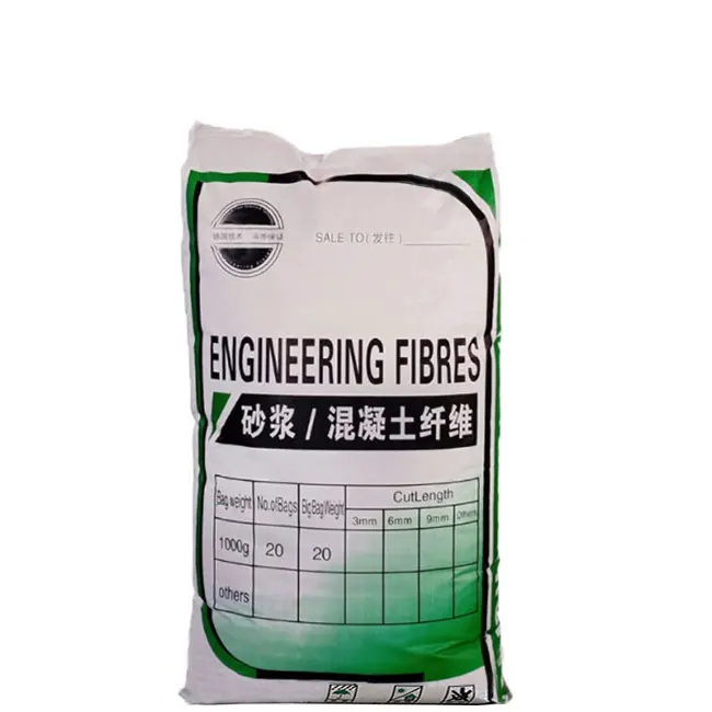 PP Fiber Polypropylene Staple Fiber for Construction Material
