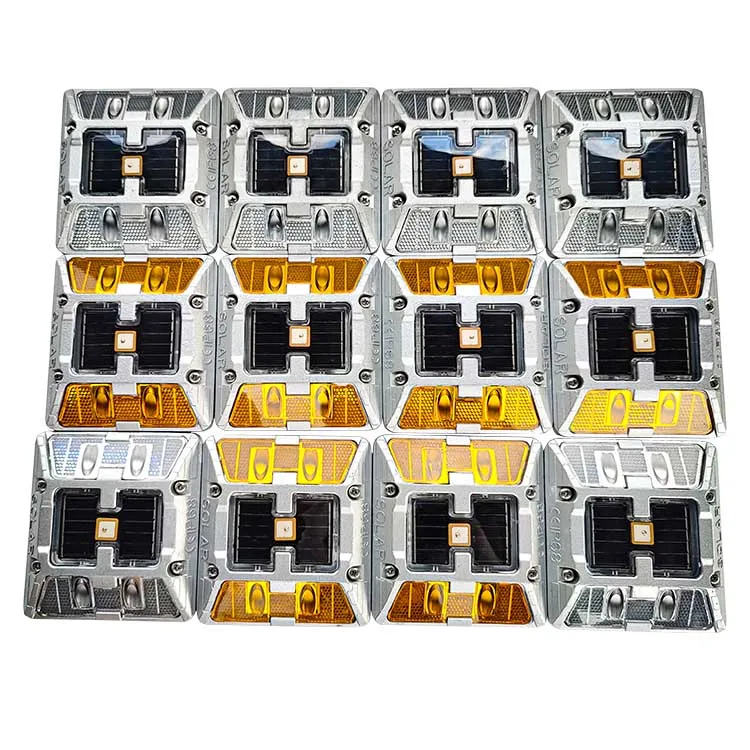 Ip68 Traffic Aluminum Warning Products Warn Light Solar Road Marker Beacon led Reflective Solar Road Stud
