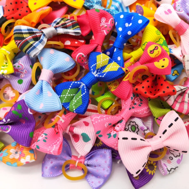 Cute Dog Hair Accessories Hair Accessories Set For Dogs Wholesale Pet Hair Decoration