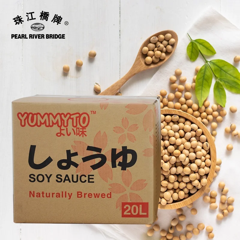 ПРБ 20L соевый соус Жемчужной реки моста бренд Цена по прейскуранту завода-изготовителя от кантонской 100% чистоты 0,3 кг заваренный барабаном упаковка