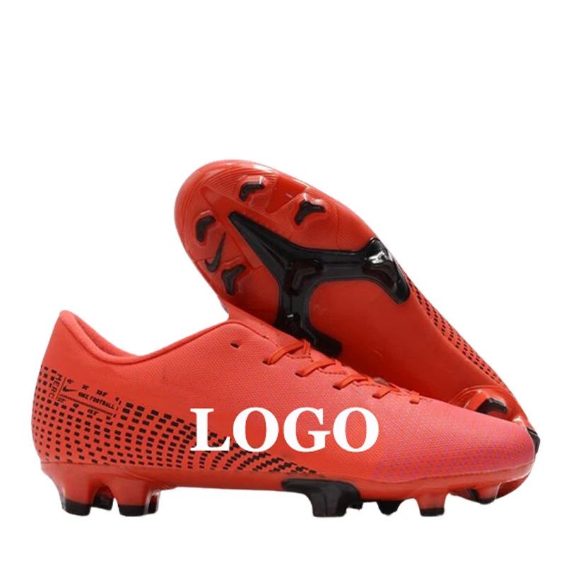Wholesale Mercurial Vapor XIII low cut fully knitted waterproof FG Breathable Casual Man Football Sneakers Training Nails Soccer