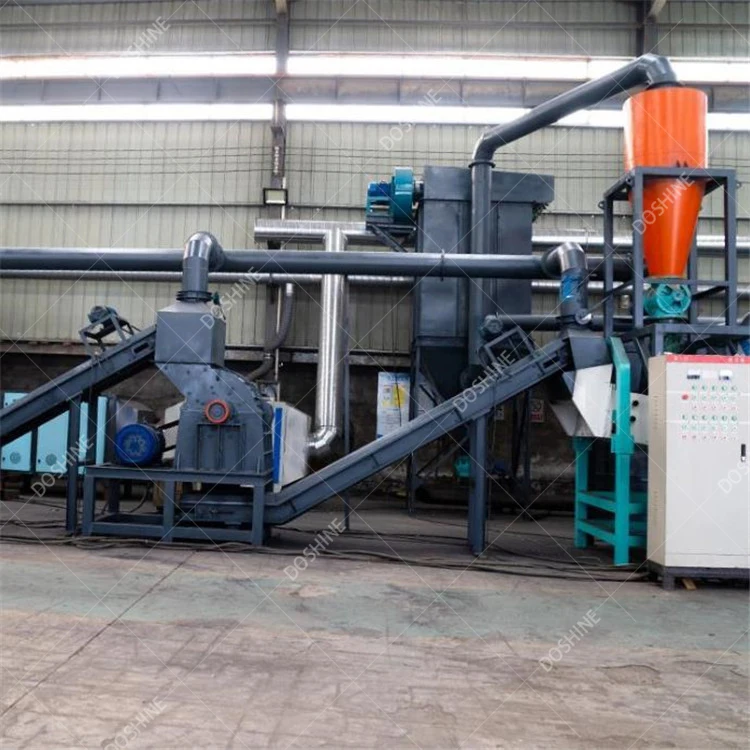 Waste Li Ion Battery Recycling Plant Lithium Cell Crushing Recycling Sorting Machine For Black Powder