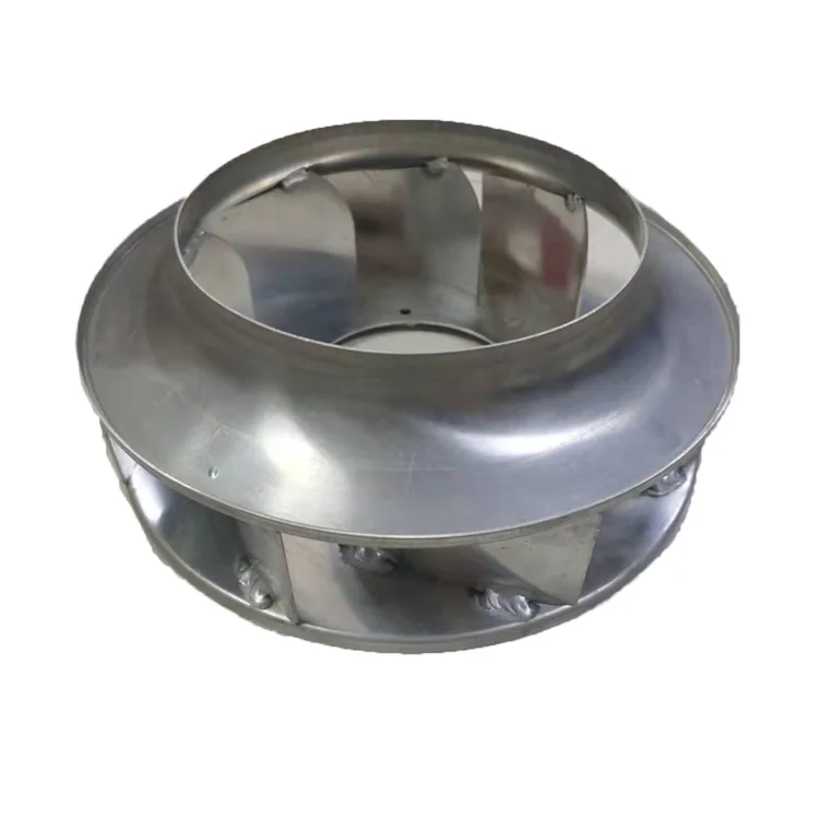 Rear tilt centrifugal fan 450 aluminum welding impeller industrial circulating cooling mechanism cooling equipment motor cooler