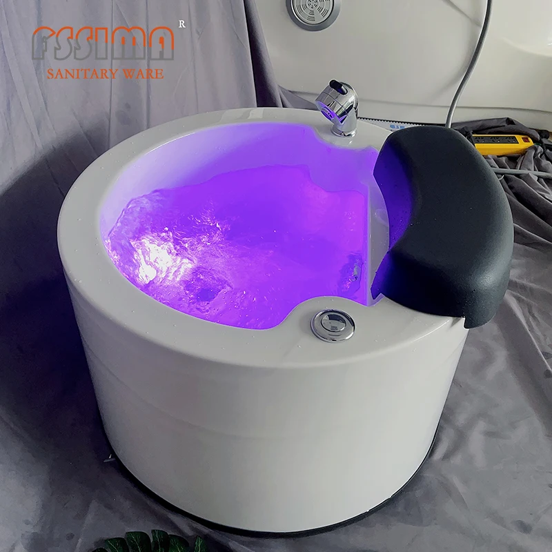 Cheap price foot spa portable pedicure sink with jets pedicure bowl for spa salon, pedicure sink foot spa