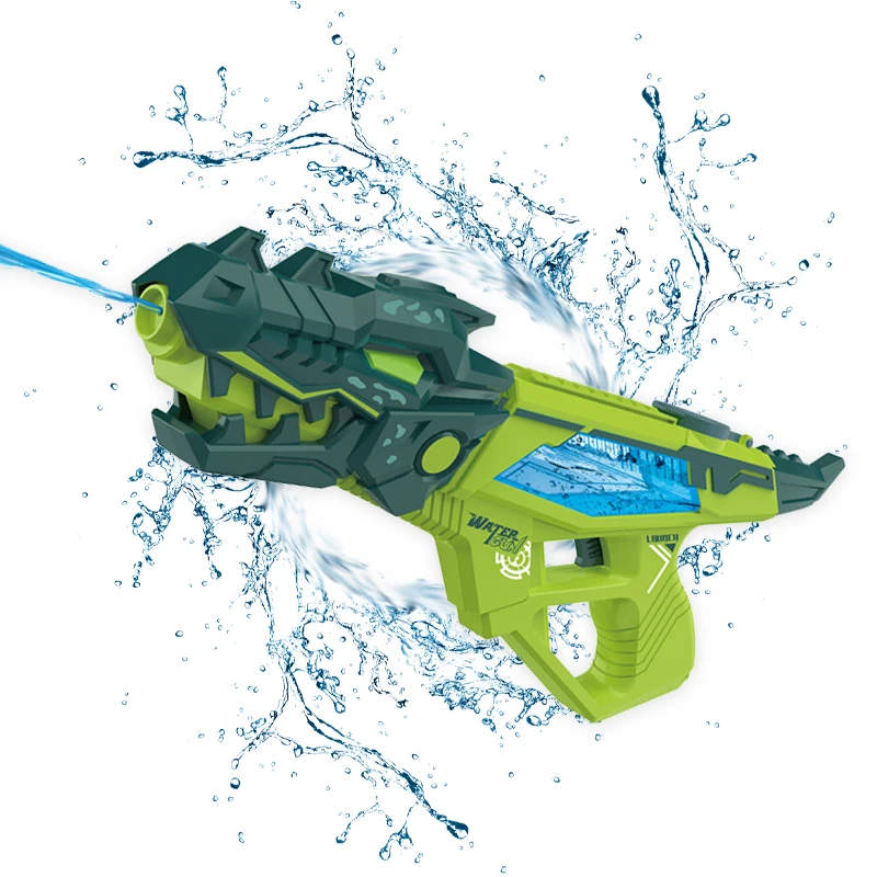Summer B/O dinosaur shooting high power electric water gun toys 2024 for kids
