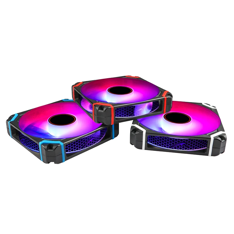 SAMA Customization SY120ARGB 120mm computer fan adjustable speed pc fan heatstick for case pc gaming