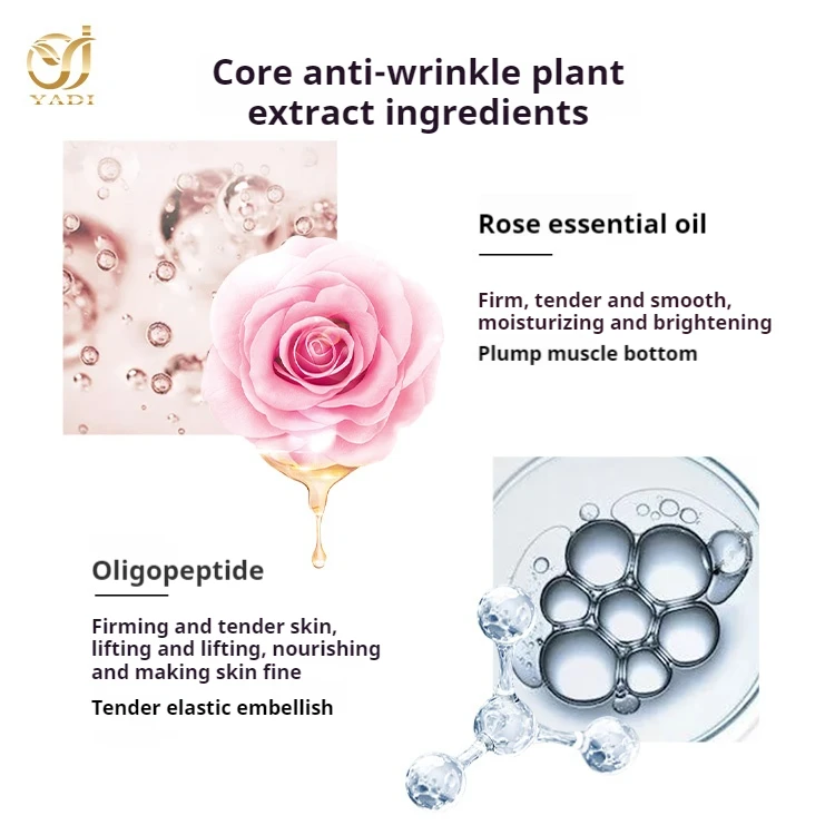 wholesale manufacturing face beauty home kit anti-ageing Firming Repair cream oligopeptide hyaluronic acid