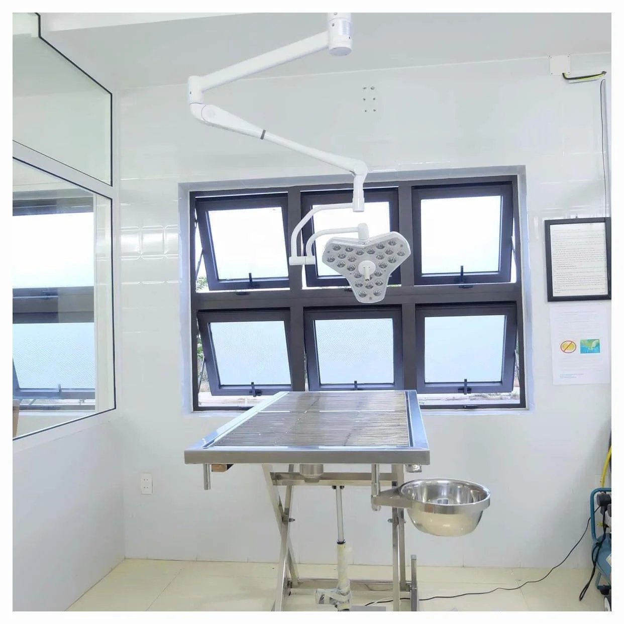 Hospital Medical Doctor Used Clinic Operation Light Examination Light Exam Mobile LED Operating Lamp